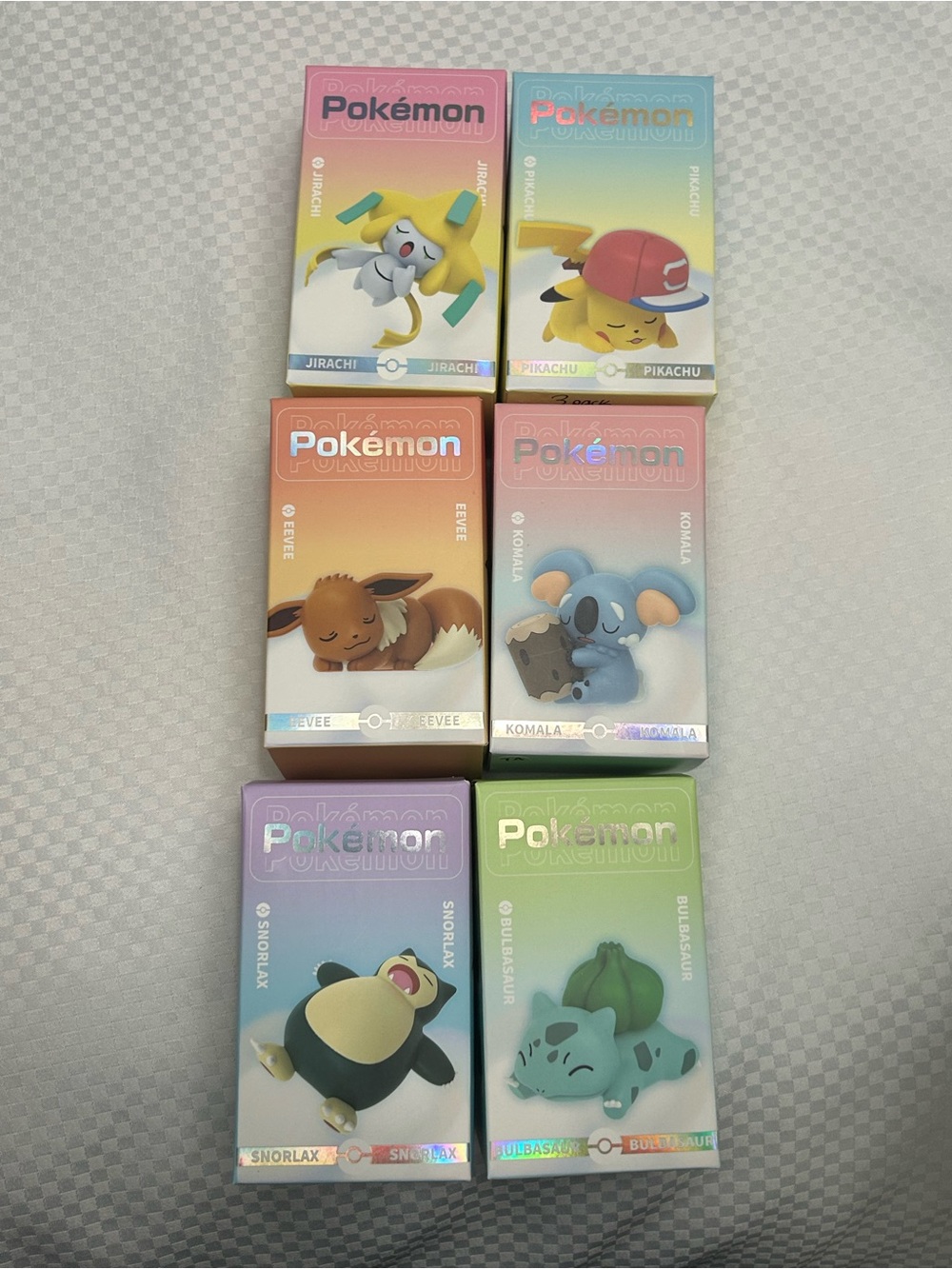 Collectible Pokémon Sleeping figure on pillow